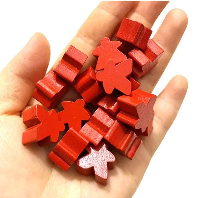 Tarka fa meeple gyalog játék kiegészítők