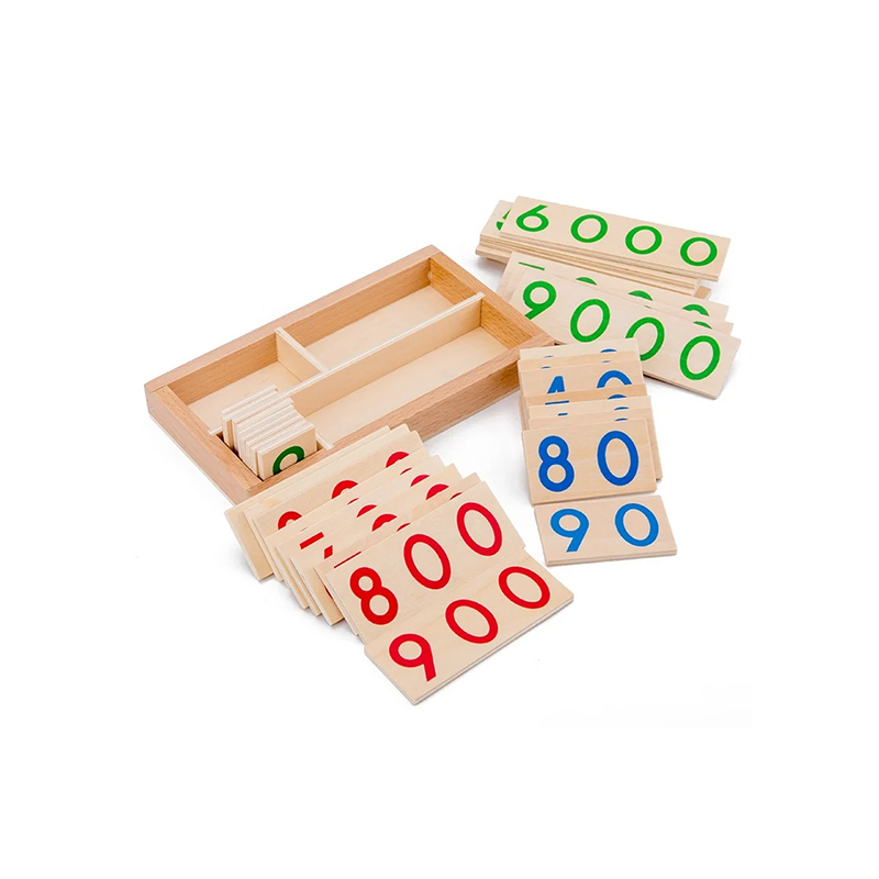 Montessori Numeracy moduláris fa készlet