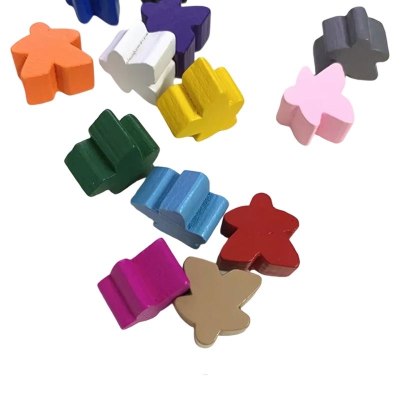 Tarka fa meeple gyalog játék kiegészítők