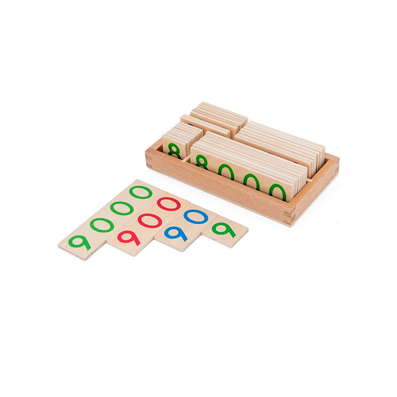 Montessori Numeracy moduláris fa készlet