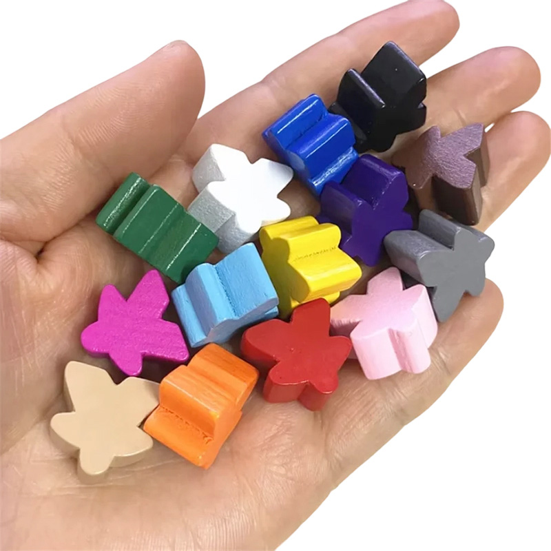 Tarka fa meeple gyalog játék kiegészítők