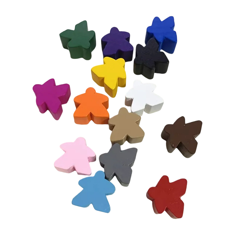 Tarka fa meeple gyalog játék kiegészítők