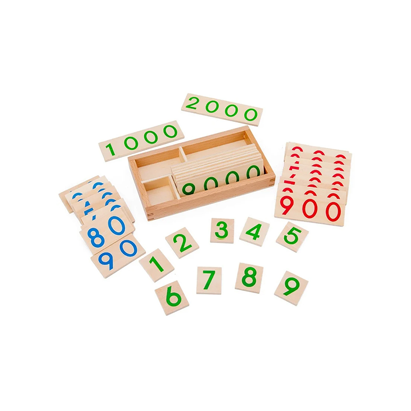 Montessori Numeracy moduláris fa készlet