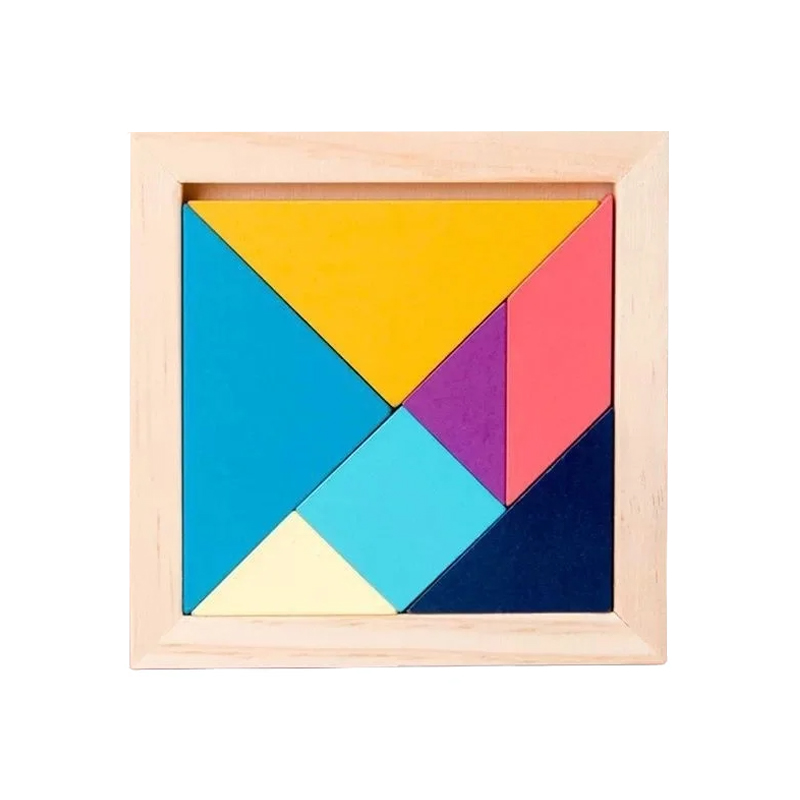 Montessori ColorWood Tangram készlet