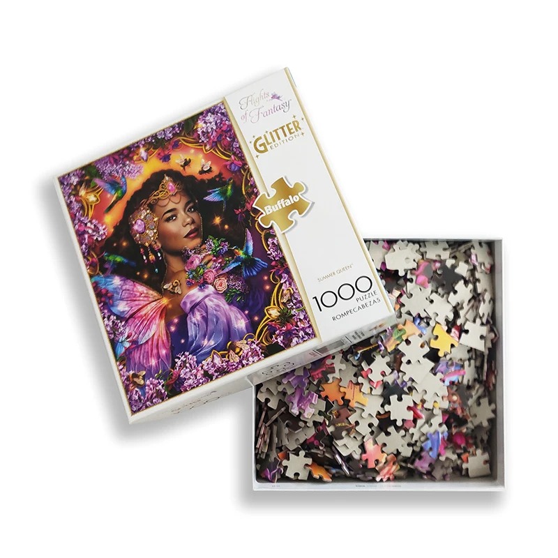 Többszínű puzzle készlet - klasszikus kirakós kiegészítők kollekció