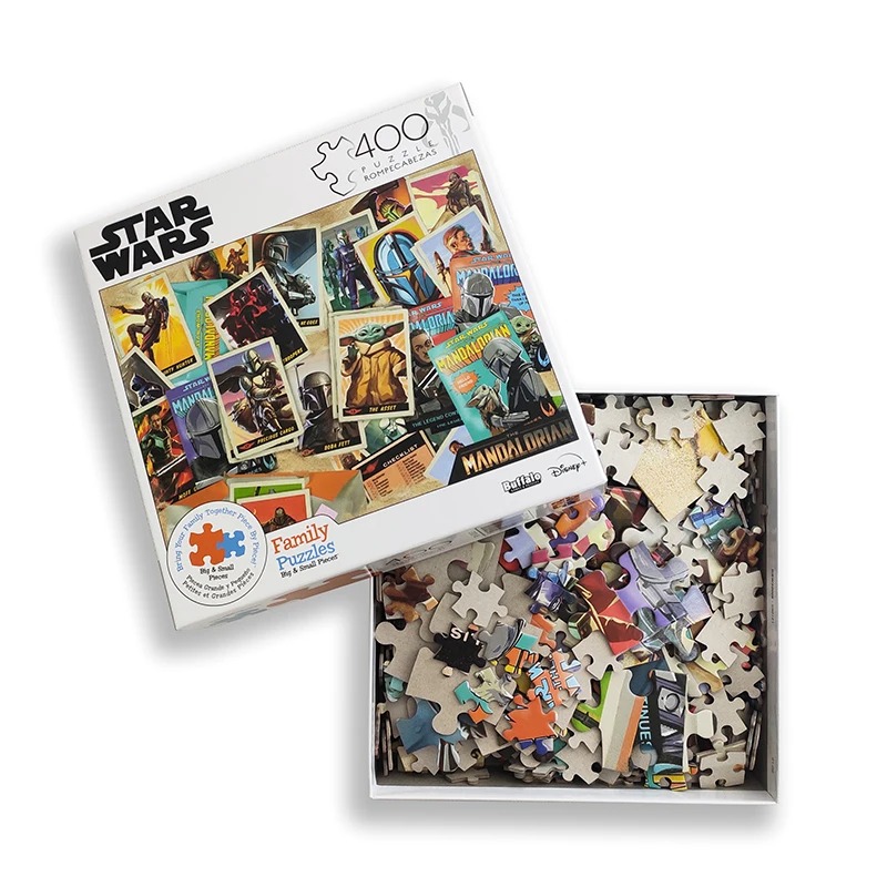 Többszínű puzzle készlet - klasszikus kirakós kiegészítők kollekció