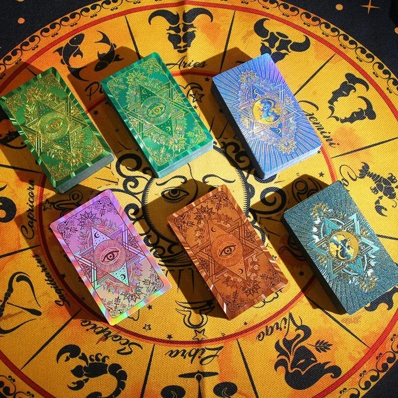 Zodiákus témájú gyűjthető kiadás – Mystic's Treasure Tarot & Crystal készlet