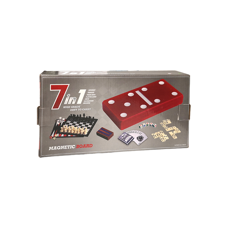 Red Polka-Dot Edition - Klasszikus Dominó és Cribbage kombinált készlet