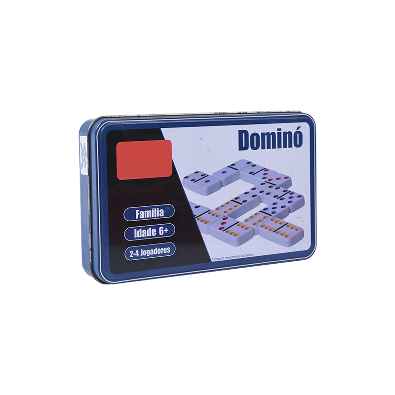 Hordozható vas tok kiadás - Tactile Chain Reaction Domino Kit