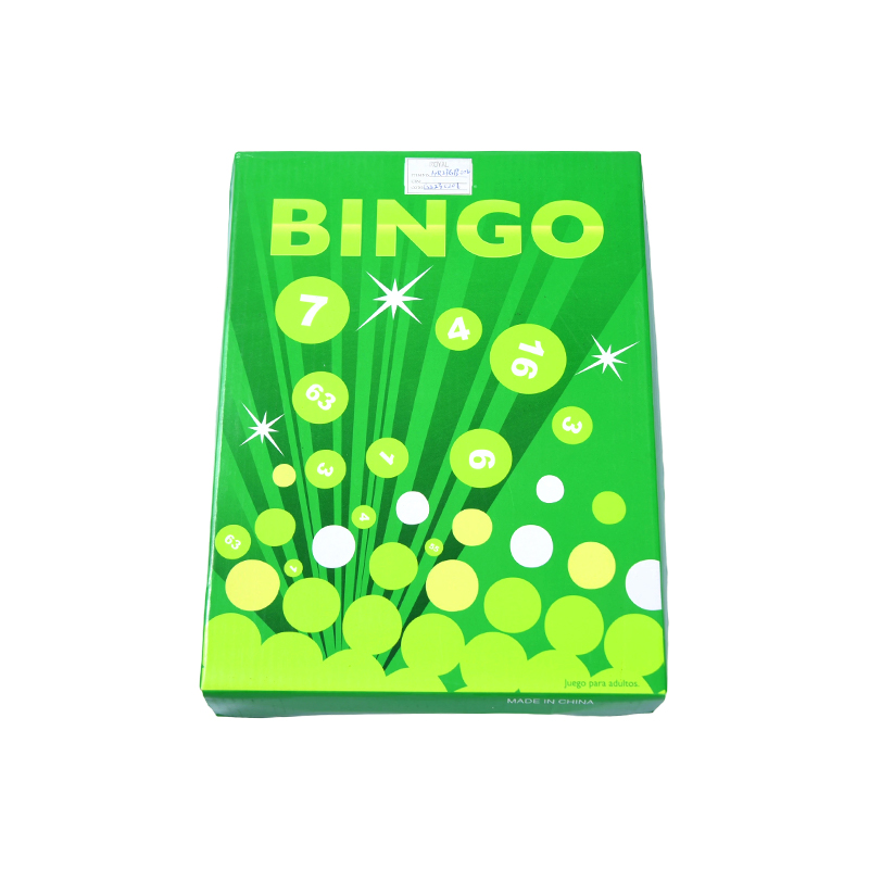 Minden alapvető összetevővel kiegészítve, klasszikus BINGO játékkészlettel