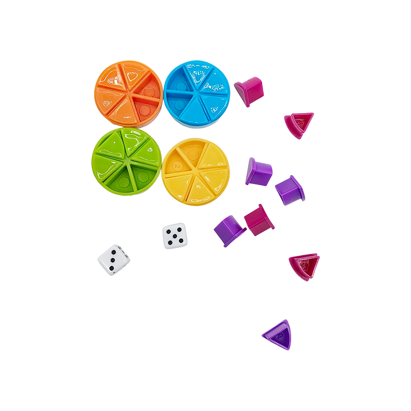 Rainbow Fraction Manipulative Set - Színkódolt oktatóeszköz