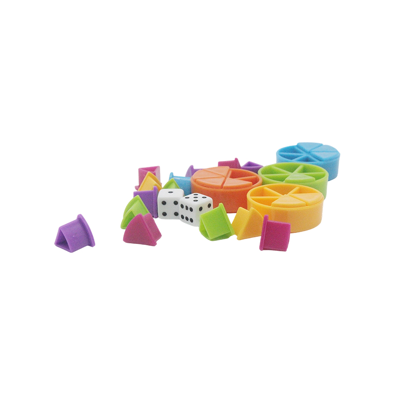 Rainbow Fraction Manipulative Set - Színkódolt oktatóeszköz