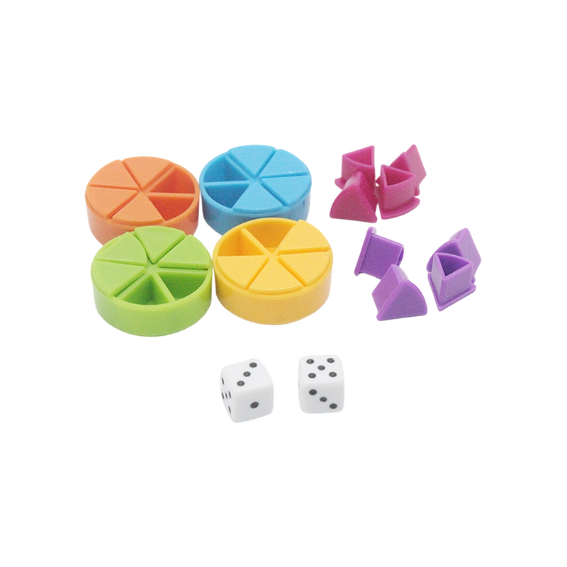 Rainbow Fraction Manipulative Set - Színkódolt oktatóeszköz