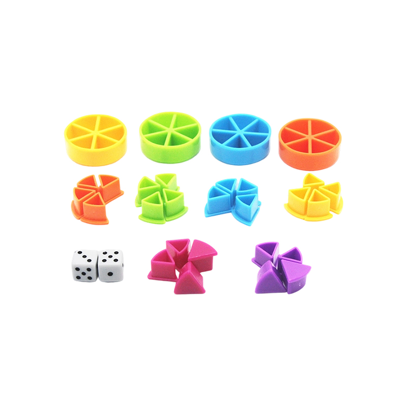 Rainbow Fraction Manipulative Set - Színkódolt oktatóeszköz