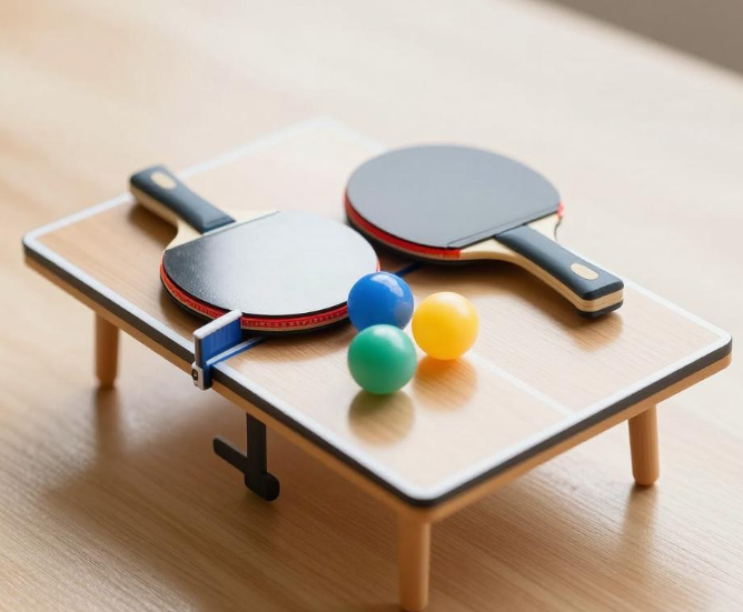 Útmutató az asztali ping-pong asztalok méretéhez és anyagaihoz